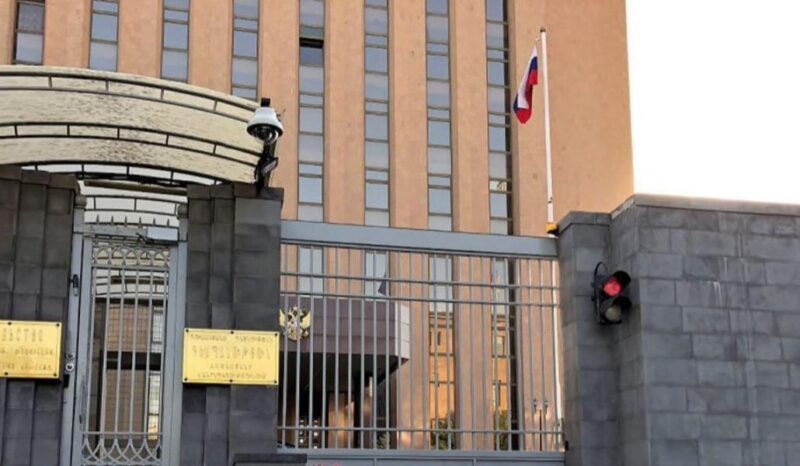ՀՀ-ում ՌԴ դեսպանատունը Երևանի բնակիչներին շնորհավորել է Քաղաքի օրվա կապակցությամբ