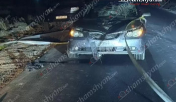 Գեղարքունիքում «BMW»-ն վրшերթի է ենթարկել հետիոտնին