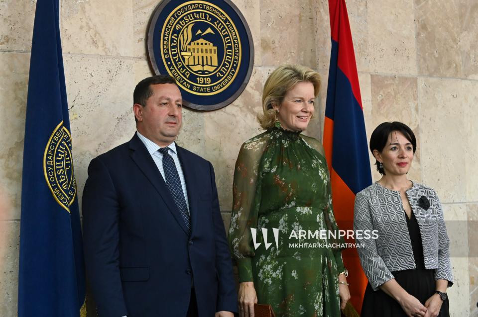 Կրթությունը նպաստում է մեր անհատականության զարգացմանը, բայց այն նաև պայծառ մասնագիտական ​​ապագայի ամենակարճ ճանապարհն է. Բելգիայի թագուհին այցելեց ԵՊՀ