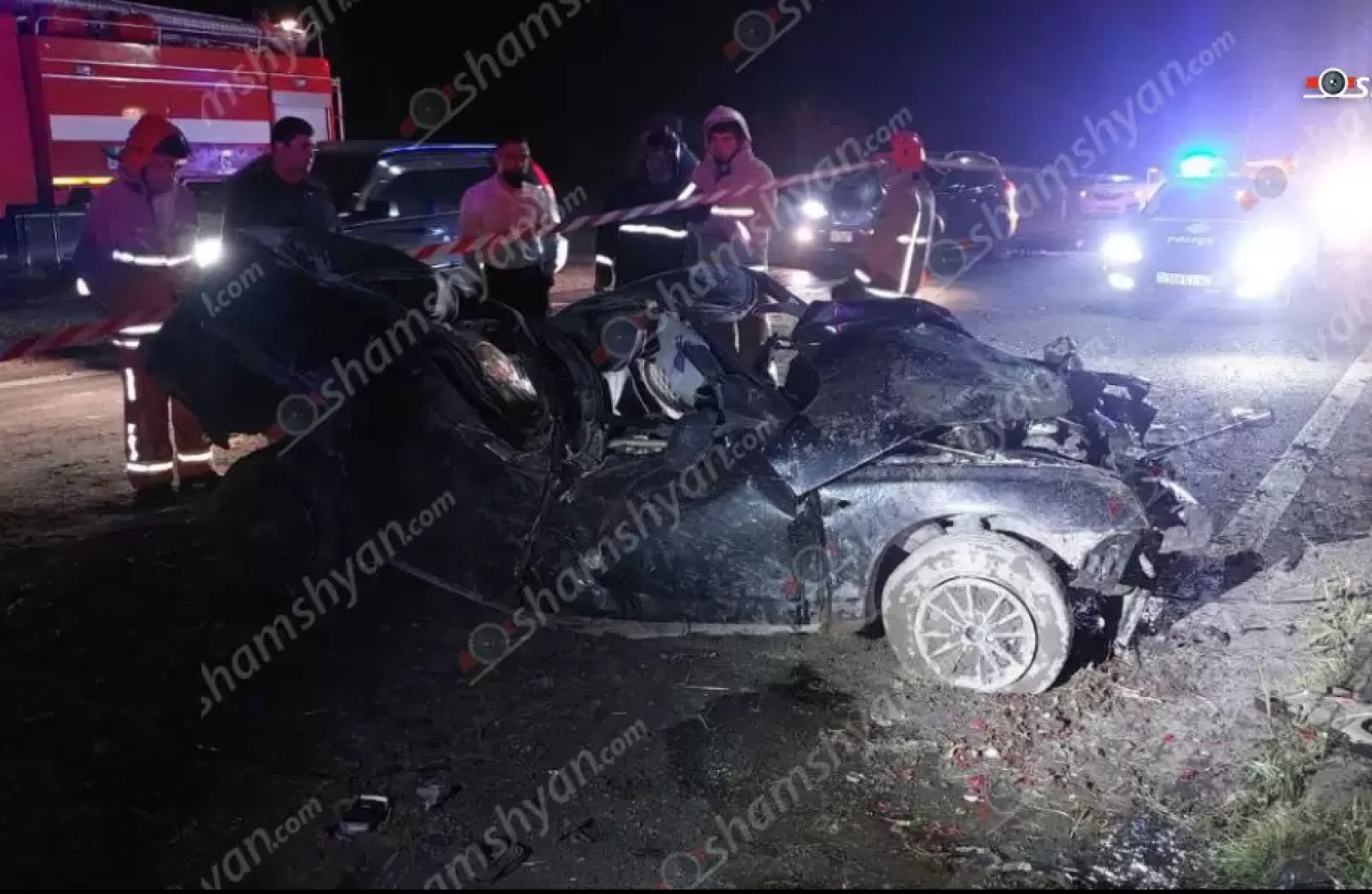 Մեծամորում 39-ամյա վարորդը «Լադա»-ով բախվել է երկաթե էլեկտրասյուներին և տապալել դրանք․ կա տուժած