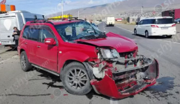 Սևան-Ծովագյուղ ավտոճանապարհին բախվել են «Nissan X-Trail»-ը և «Mercedes Sprinter»-ը․ կան վիրավորներ