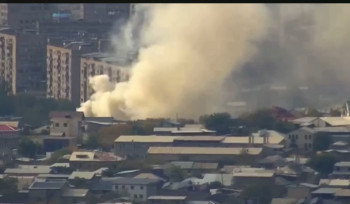 Մալաթիա տոնավաճառի կոշիկի պահեստում հրդեհ է բռնկվել․ տեղում է վեց մարտական հաշվարկ