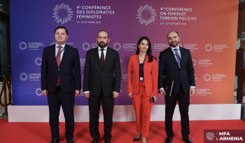 Մենք անկեղծորեն հույս ունենք, որ մեր հասարակության կանայք կգտնեն ուժ՝ հաղթահարելու հակամարտության պատճառած տառապանքները, սիրելիների կորուստը, տեղահանության հոգեբանական տրավմանները. Միրզոյան