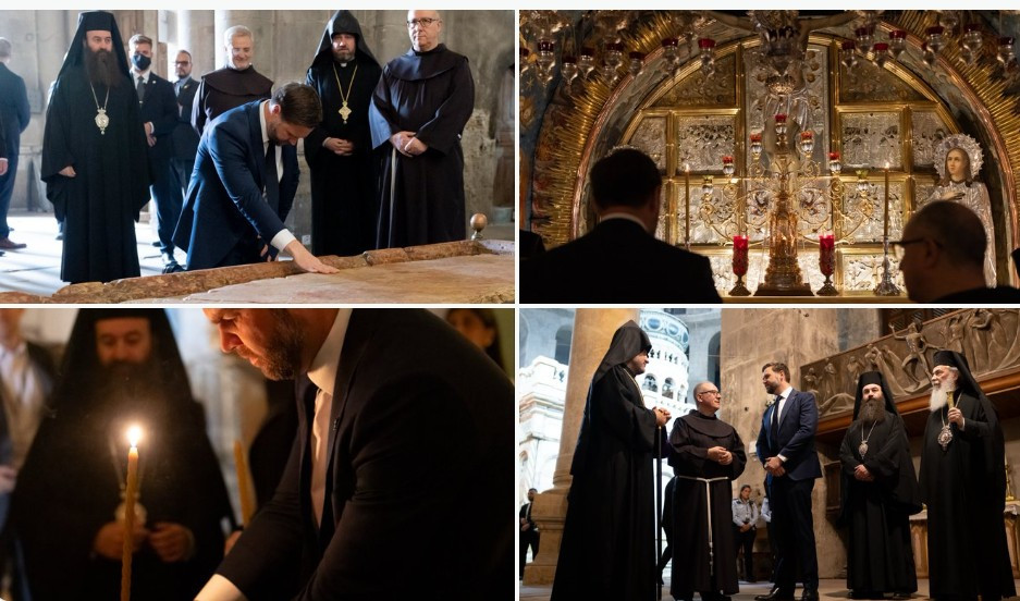 Վենսը շնորհակալություն է հայտնել հայ, հույն և կաթոլիկ քահանաներին Երուսաղեմի Սուրբ Հարության տաճարի մասին հոգալու համար