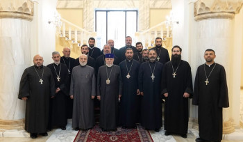 Ամենայն Հայոց Կաթողիկոսը  Գեղարքունյաց թեմի հոգևոր սպասավորներին կոչ է արել ամուր մնալ ներկայիս փորձությունների հանդիման