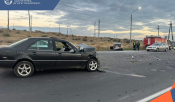 Բախվել են «Mercedes-Benz» և «VAZ» մակնիշների ավտոմեքենաներ. կա տուժած