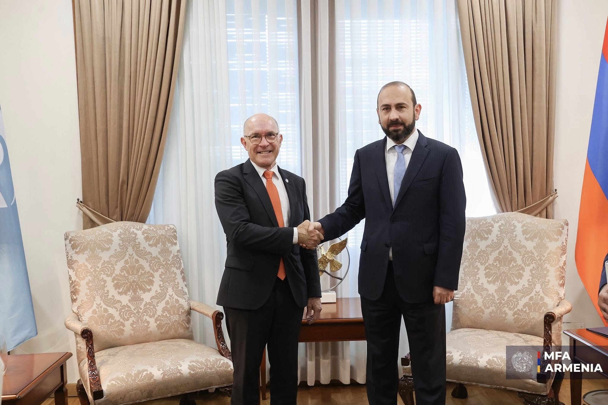 Արարատ Միրզոյանը հանդիպում է ունեցել Միջուկային փորձարկումների համապարփակ արգելման պայմանագրի կազմակերպության գործադիր քարտուղարի հետ