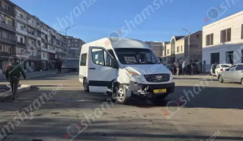 Բախվել են Հրազդան – Երևան երթուղին սպասարկող թիվ 270 մարդատար  «Գազել»-ն ու «Opel»-ը․ կան վիրավորներ