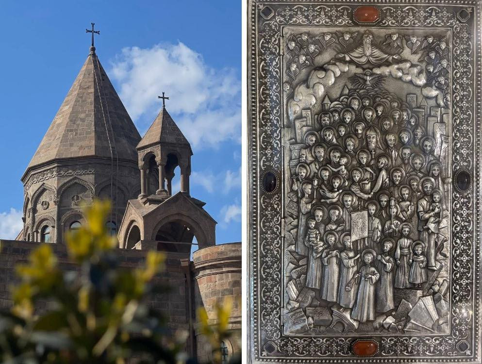 Ամենայն Հայոց Կաթողիկոսի օծման և գահակալության 26-րդ տարեդարձի առիթով Սուրբ Էջմիածնում հավատացելոց երկրպագության համար դուրս կբերվի Սկևռայի սրբոց մասանց պահարանը