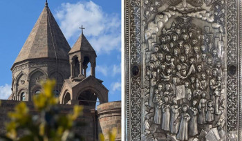 Ամենայն Հայոց Կաթողիկոսի օծման և գահակալության 26-րդ տարեդարձի առիթով Սուրբ Էջմիածնում հավատացելոց երկրպագության համար դուրս կբերվի Սկևռայի սրբոց մասանց պահարանը