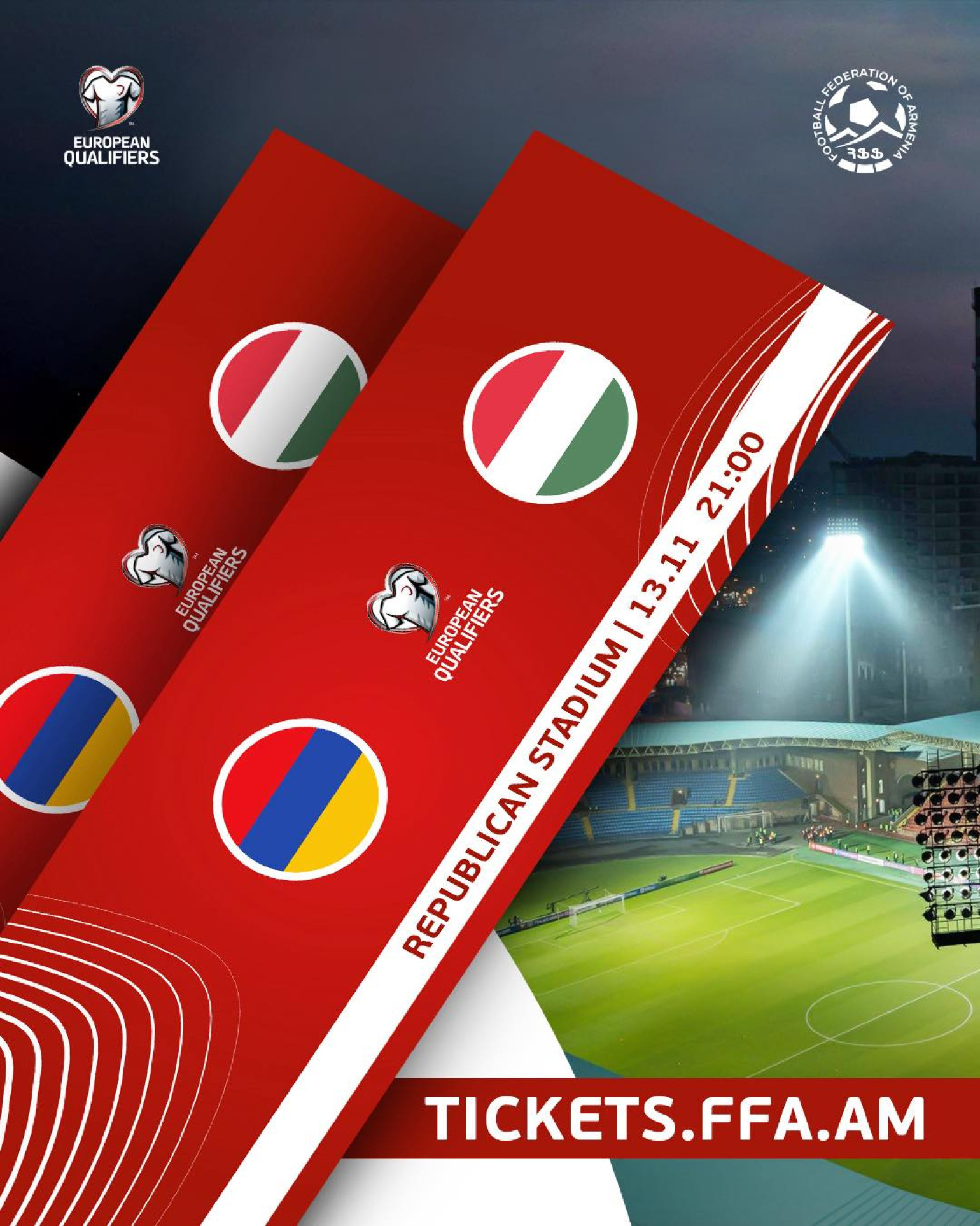 Մեկնարկել է Հայաստան-Հունգարիա հանդիպման տոմսերի վաճառքը․ ՀՖՖ