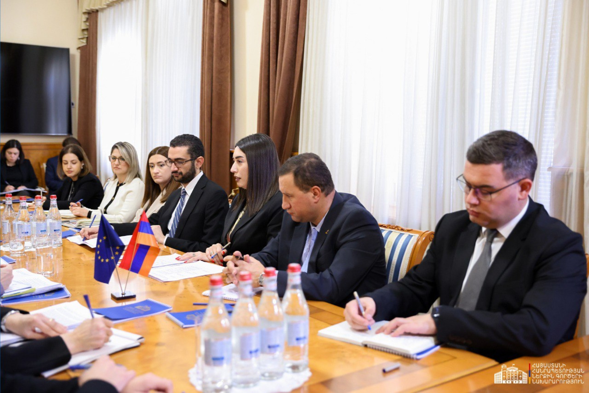 Արփինե Սարգսյանը  Եվրոպական հանձնաժողովի պատվիրակության հետ քննարկել է ԵՄ վիզաների ազատականացման ուղղությամբ Հայաստանի կողմից իրականացվող քայլերը