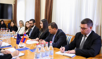 Արփինե Սարգսյանը  Եվրոպական հանձնաժողովի պատվիրակության հետ քննարկել է ԵՄ վիզաների ազատականացման ուղղությամբ Հայաստանի կողմից իրականացվող քայլերը