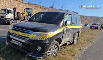 Իջևան-Սևան-Երևան ճանապարհին բախվել են «Toyota Land Cruiser»-ը և «Opel Zafira»-ն. կա 5 տուժած