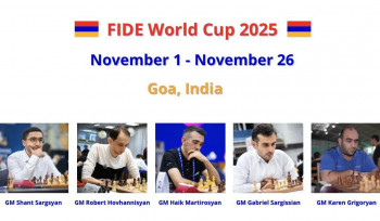 Հայ գրոսմայստերները Հնդկաստանում կմասնակցեն ՖԻԴԵ-ի աշխարհի գավաթին