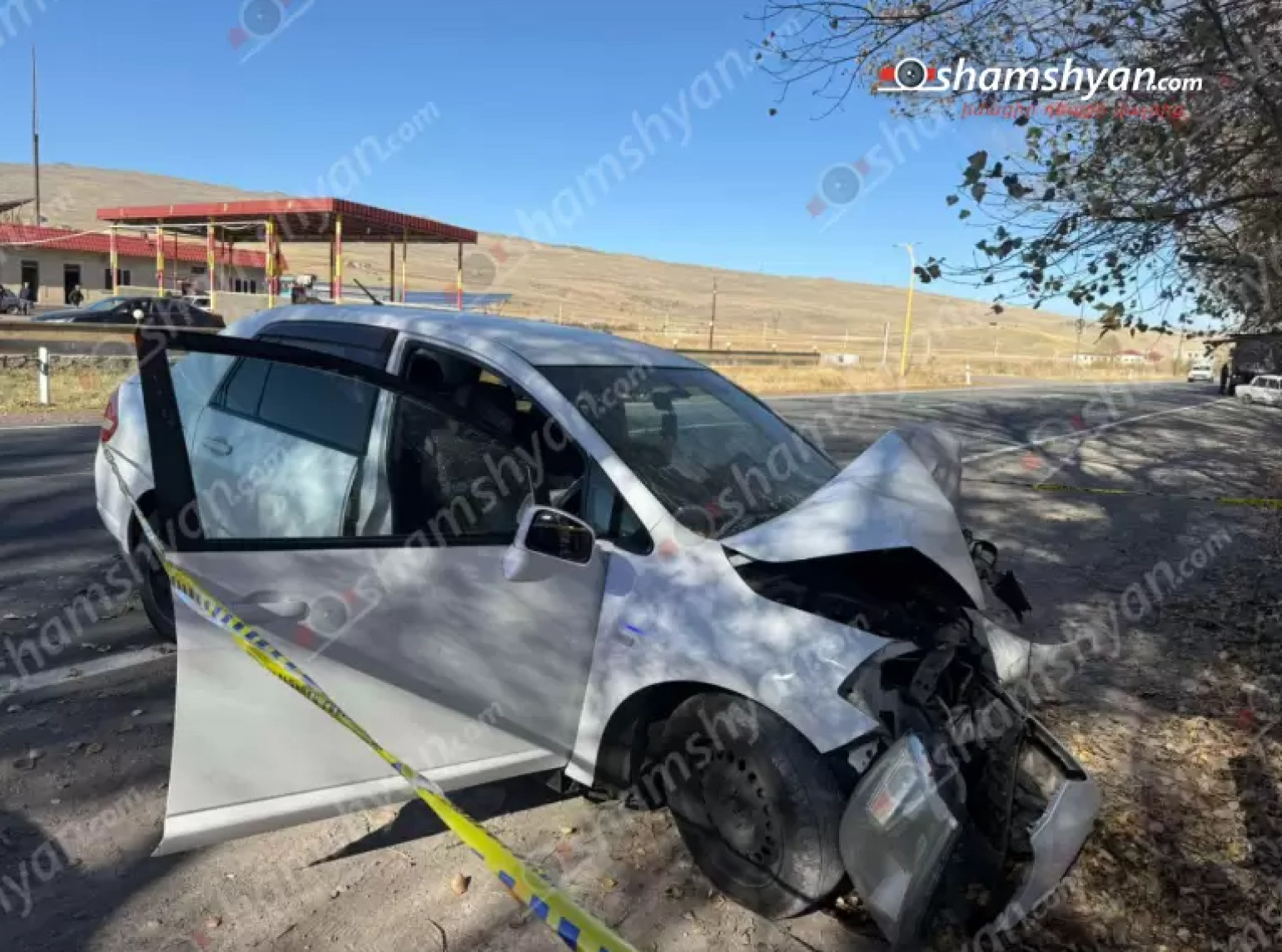 Սևան-Մարտունի-Գետափ ճանապարհին բախվել են «Nissan Tiida»-ն և ՎԱԶ 2106»-ը․ կա տուժած