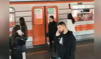 «Գարեգին Նժդեհ» կայարանից «Սասունցի  Դավիթ» ժամանած գնացքը կանգնեցվել է