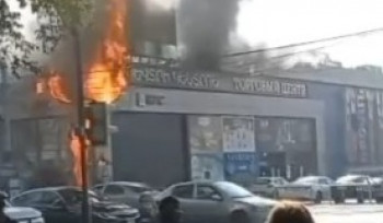 Խոշոր հրդեհ է բռնկվել Կոմիտասի «Երևան Սիթի» սուպերմարկետում