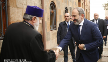 ՀԱԵ-ն չունի կաթողիկոս, կա մարդ, որն ապօրինի ձևով գտնվում է այդ կարգավիճակում. Փաշինյան