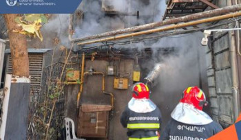 Թումանյան փողոցում բռնկված հրդեհը մեկուսացվել է