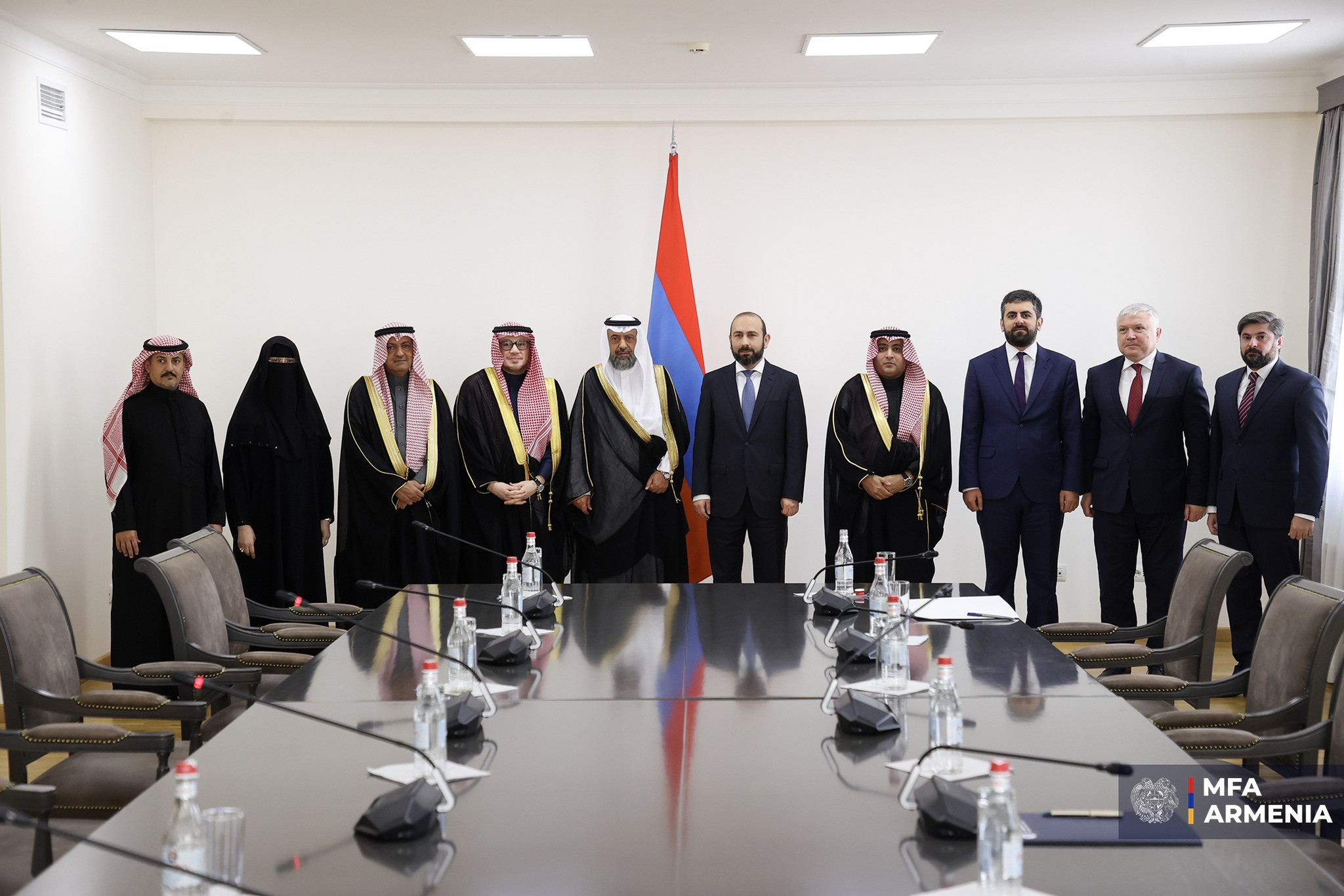 Արարատ Միրզոյանն ընդունել է Հայաստան-Սաուդյան Արաբիա բարեկամական խմբի պատվիրակությանը