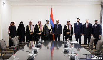 Արարատ Միրզոյանն ընդունել է Հայաստան-Սաուդյան Արաբիա բարեկամական խմբի պատվիրակությանը