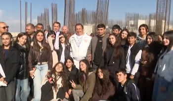 Հենց այնպես ոչինչ չի տրվում, կամք, ձգտում ու պայքար․ Գագիկ Ծառուկյանի ուղեկցությամբ Քրիստոսի արձան-համալիրի կառուցման աշխատանքներին մասնակցել են «Հայոց Արծիվներ» կամավորական ջոկատի անդամներն ու երիտասարդները (տեսանյութ)