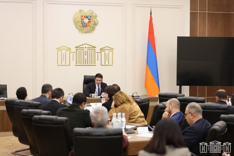 ԱԺ խորհրդի նիստում հաստատվել են հերթական նիստերի օրակարգի նախագծերը