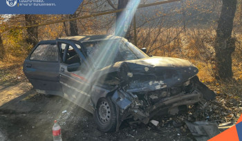 Ծաղկաձորում բախվել են ավտոմեքենաներ. կա տուժած