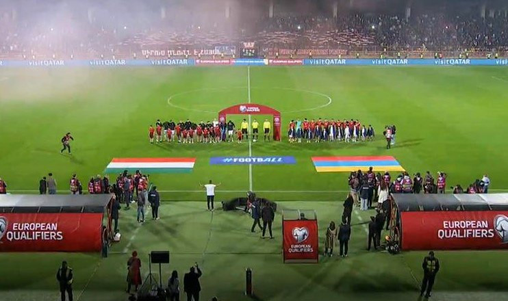 Հայաստան-Հունգարիա հանդիպումը մեկնարկեց