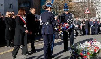 Փարիզի ահաբեկչական հարձակումների 10-ամյակին Մակրոնը հարգանքի տուրք է մատուցել զոհերի հիշատակին