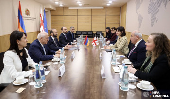 Մեր երկկողմ օրակարգը բազմաշերտ է՝ ընդգրկելով ակտիվ համագործակցություն բոլոր բնագավառներում՝ տնտեսությունից մինչև անվտանգություն. Միրզոյանը՝ Վրաստանի ԱԳ նախարարին