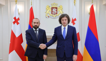Արարատ Միրզոյանին ընդունել է Վրաստանի վարչապետ Իրակլի Կոբախիձեն