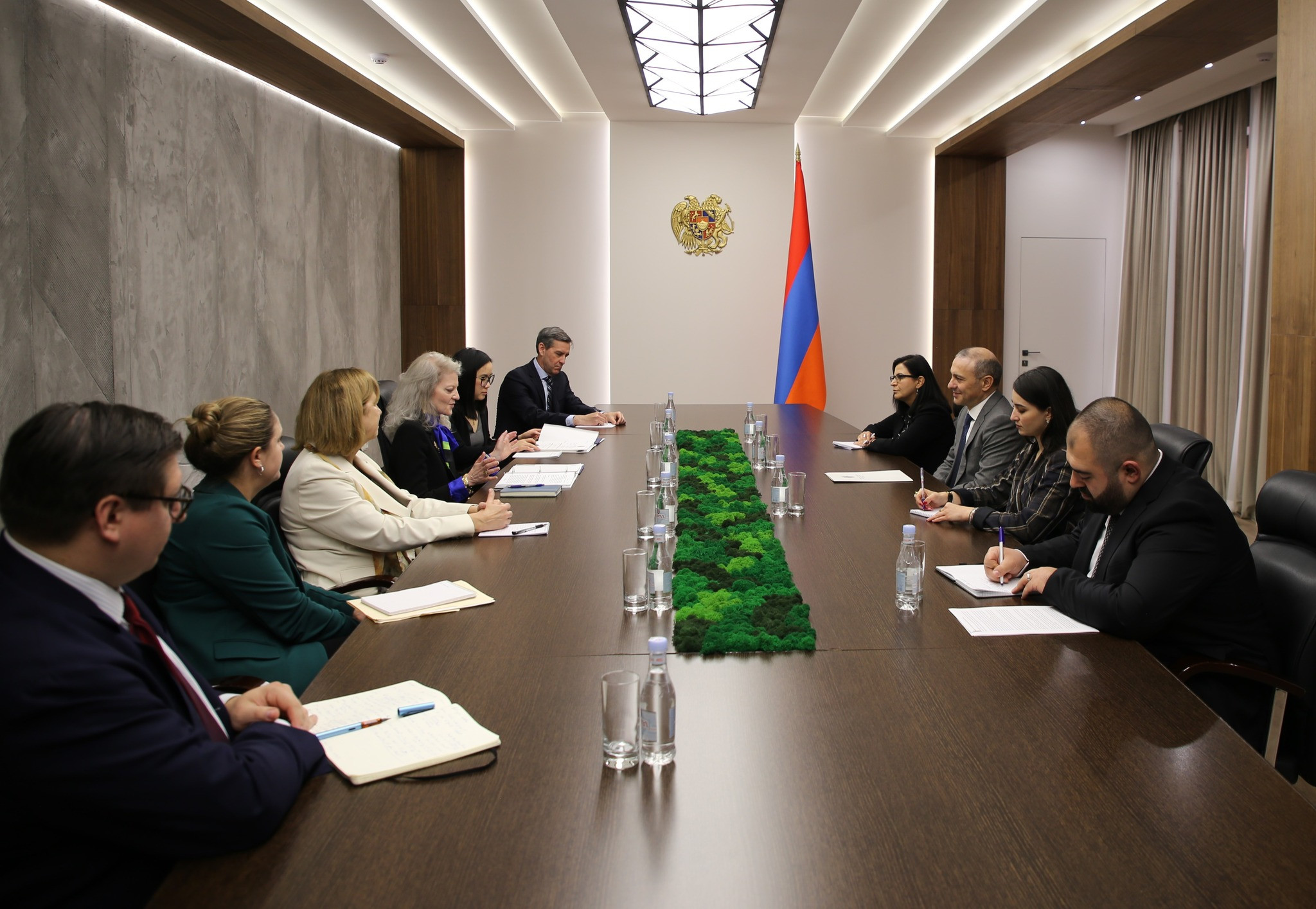 Արմեն Գրիգորյանը ԱՄՆ պետքարտուղարի քաղաքական հարցերով տեղակալի հետ քննարկել է «Թրամփի ուղու» վերաբերյալ հարցեր