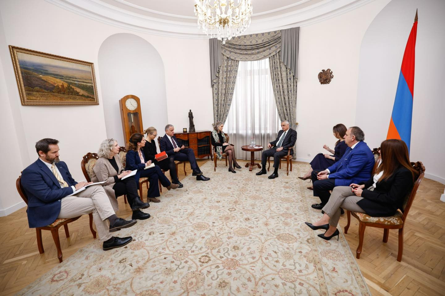 Մհեր Գրիգորյանն ու Մագդալենա Գրոնոն քննարկել են տարածաշրջանային զարգացումները