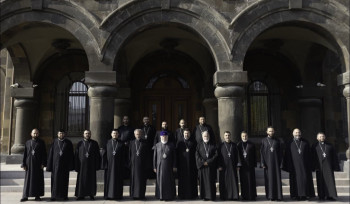 Ամենայն Հայոց Կաթողիկոսը հանդիպել է Գուգարաց թեմի հոգևոր սպասավորների հետ