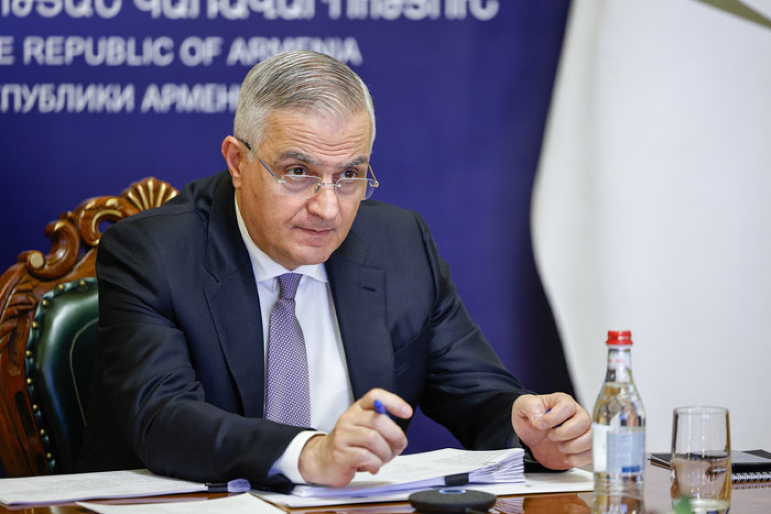 Մհեր Գրիգորյանը տեսակապի միջոցով մասնակցել է Եվրասիական տնտեսական հանձնաժողովի խորհրդի հերթական նիստին