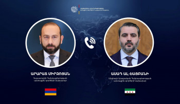 Միրզոյանը հեռախոսազրույց է ունեցել Սիրիայի ԱԳ նախարարի հետ