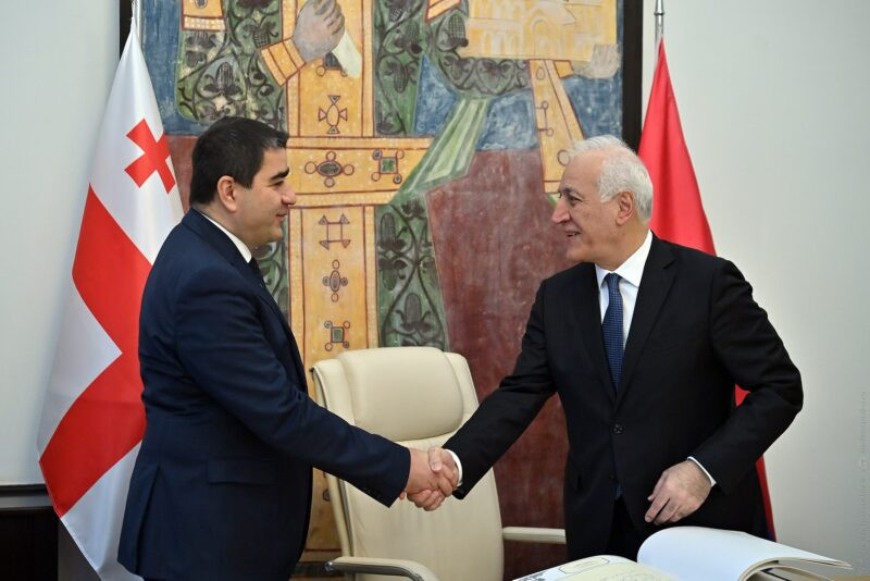 Վահագն Խաչատուրյանը և Շալվա Պապուաշվիլին քննարկել են էներգետիկ համագործակցության խորացման հարցերը