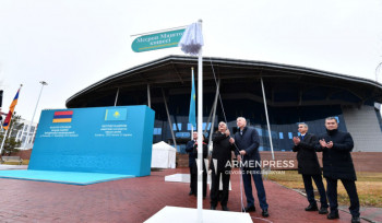 Աստանայում տեղի է ունեցել Մեսրոպ Մաշտոցի անվան փողոցի բացումը