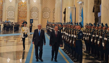 Աստանայում սկսվել է Նիկոլ Փաշինյանի և Ղազախստանի նախագահ Կասիմ-Ժոմարտ Տոկաևի հանդիպումը