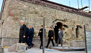 Խաչատուրյանը կանգառ է կատարել Կիրանցում, ծանոթացել Կիրանցի եկեղեցու վերանորոգման աշխատանքներին