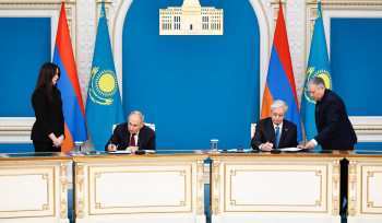 Նիկոլ Փաշինյանը և Կասիմ-Ժոմարտ Տոկաևը ստորագրել են համատեղ հայտարարություն