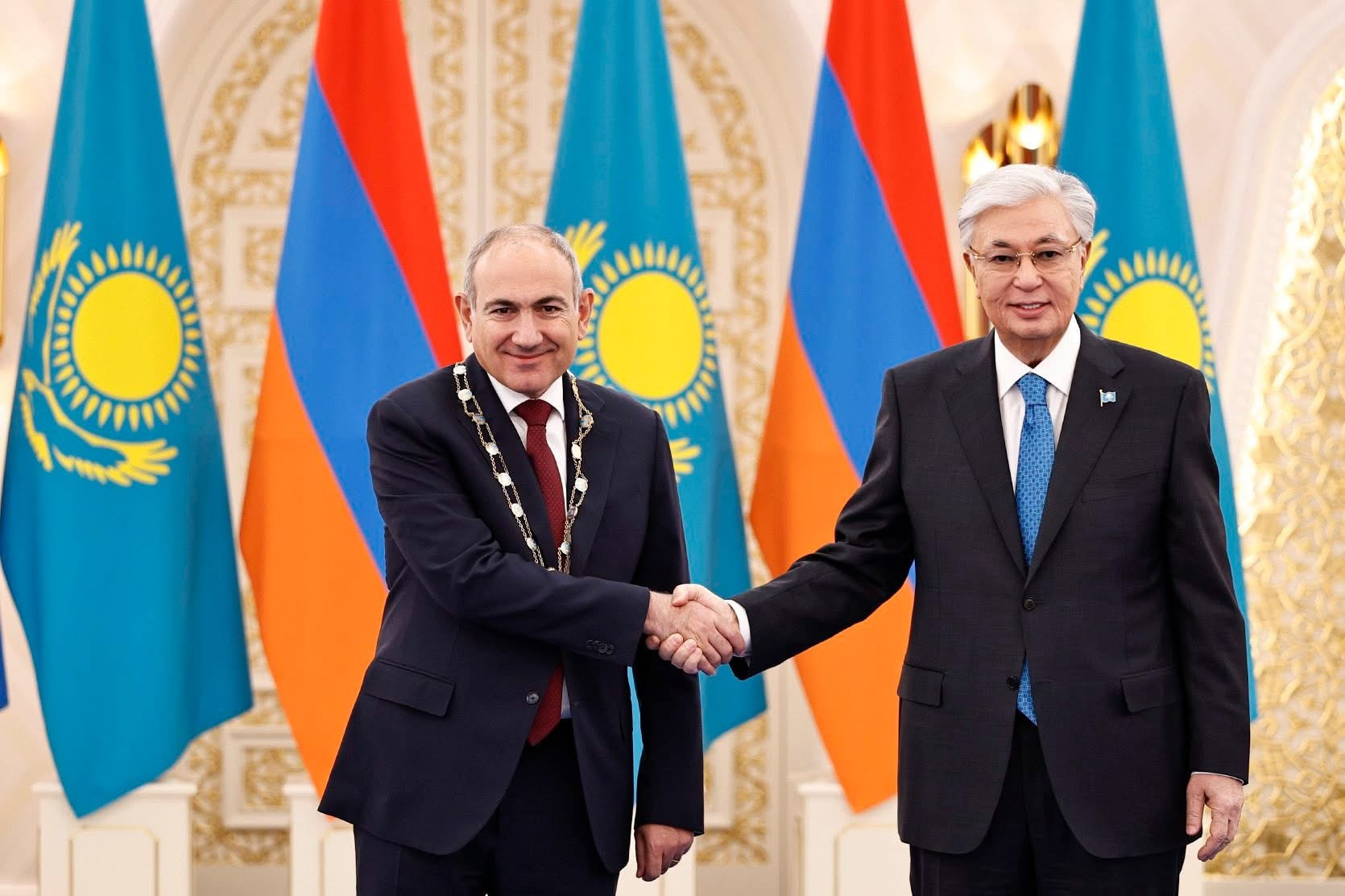 Ղազախստանում Ձեզ ճանաչում և հարգում են՝ որպես Հայաստանի համազգային առաջնորդ, ով կարողացել է նոր էներգիա ներարկել իր երկրի զարգացմանը. Տոկաևը՝ Փաշինյանին