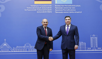 Հայաստանի և Ղազախստանի միջև առկա է առևտրատնտեսական փոխգործակցության մեծ ներուժ. Փաշինյանը՝ Ղազախստանի վարչապետին