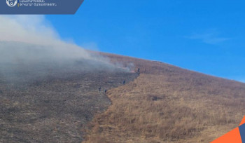 Ճամբարակ-Թթուջուր հատվածում շարունակվում են հրդեհաշիջման աշխատանքները. կրակը վերահսկելի է․ ՆԳՆ