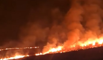 Ճամբարակ-Թթուջուր հատվածում բռնկված հրդեհի 3 օջախներից 2-ը մարված են. կիրառվում են ԱԹՍ–ներ