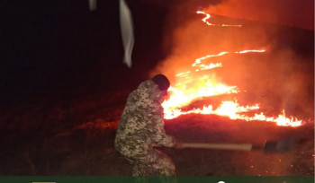 Ճամբարակ-Թթուջուր հատվածում բռնկված հրդեհը տարածվում է. ՇՄՆ