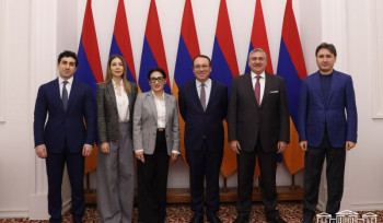 «Հայաստան» խմբակցության պատգամավորները հանդիպել են ԵԱՀԿ ԽՎ փոխնախագահի հետ