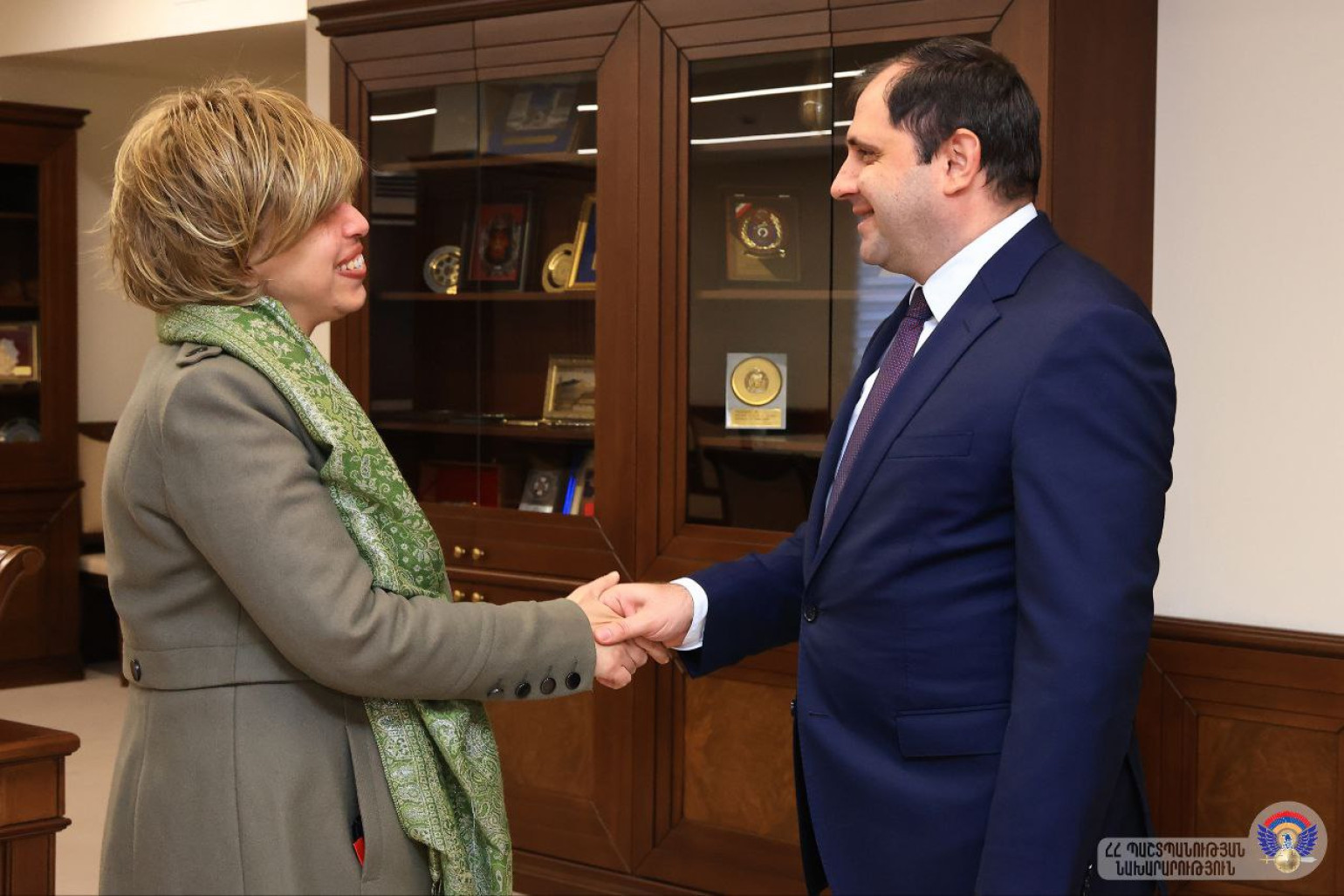 Սուրեն Պապիկյանը և  Եգիպտոսի դեսպանը քննարկել են տարածաշրջանային ու միջազգային անվտանգությանը վերաբերող մի շարք հարցեր